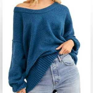 LIKE NEW {Free People} Brookside Tunic Sweater. Size XS.